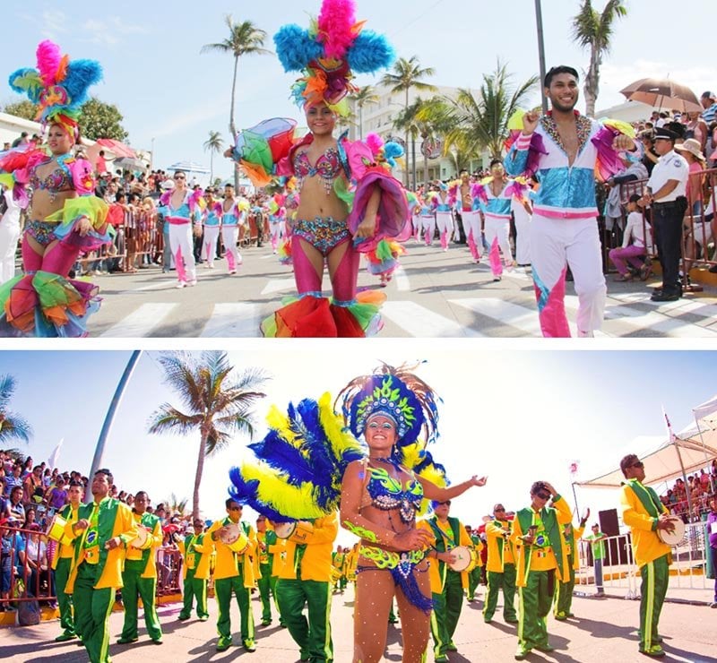 Carnival in Veracruz and Mazatlan Mexico