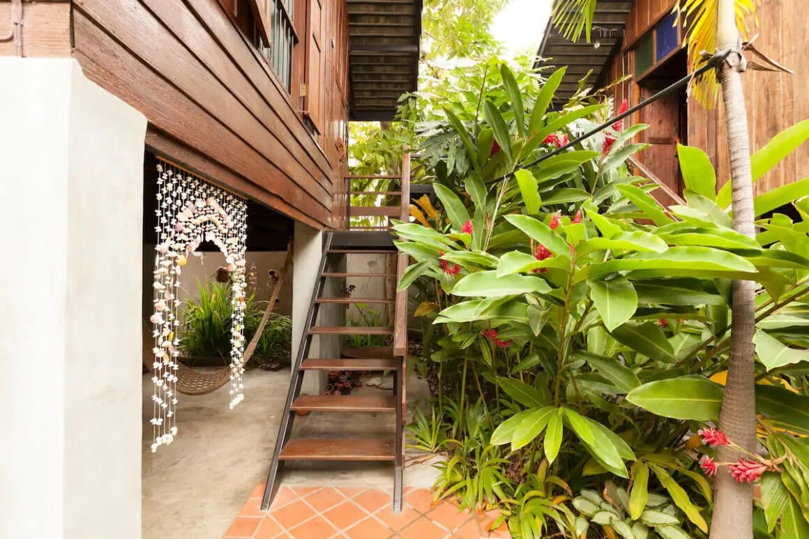 70-year-old teak cabin