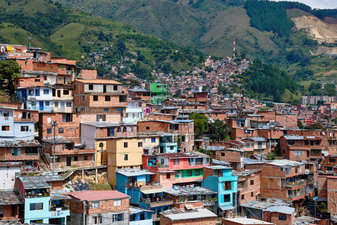 District Comuna 13 Medellin Colombia