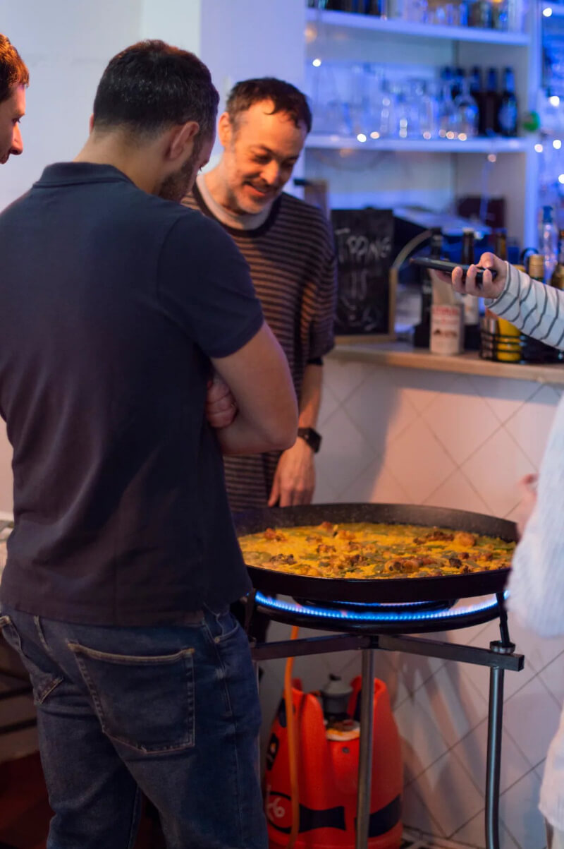 Paella in Slaughterhouse Valencia