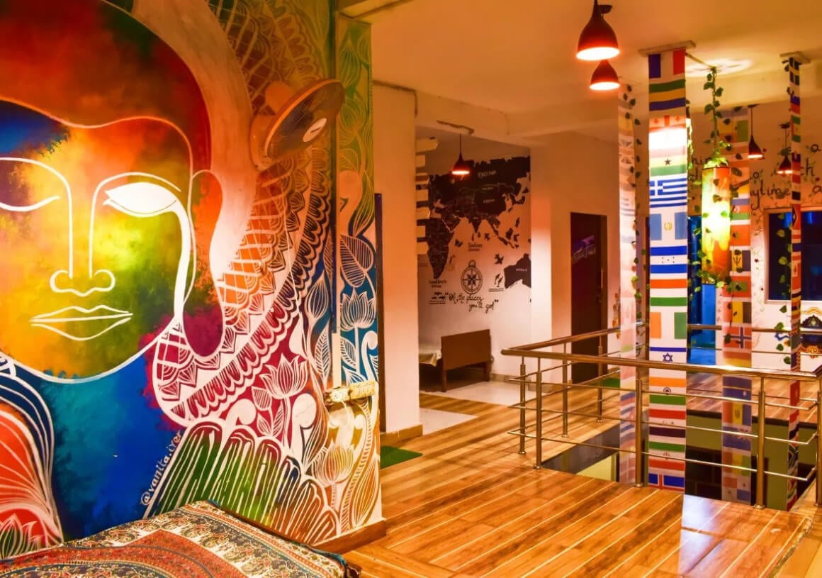 Skyard Hostel Rishikesh India