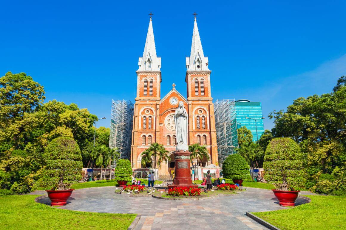 Notre Dame Cathedral Basilica of Saigon Ho Chi Minh