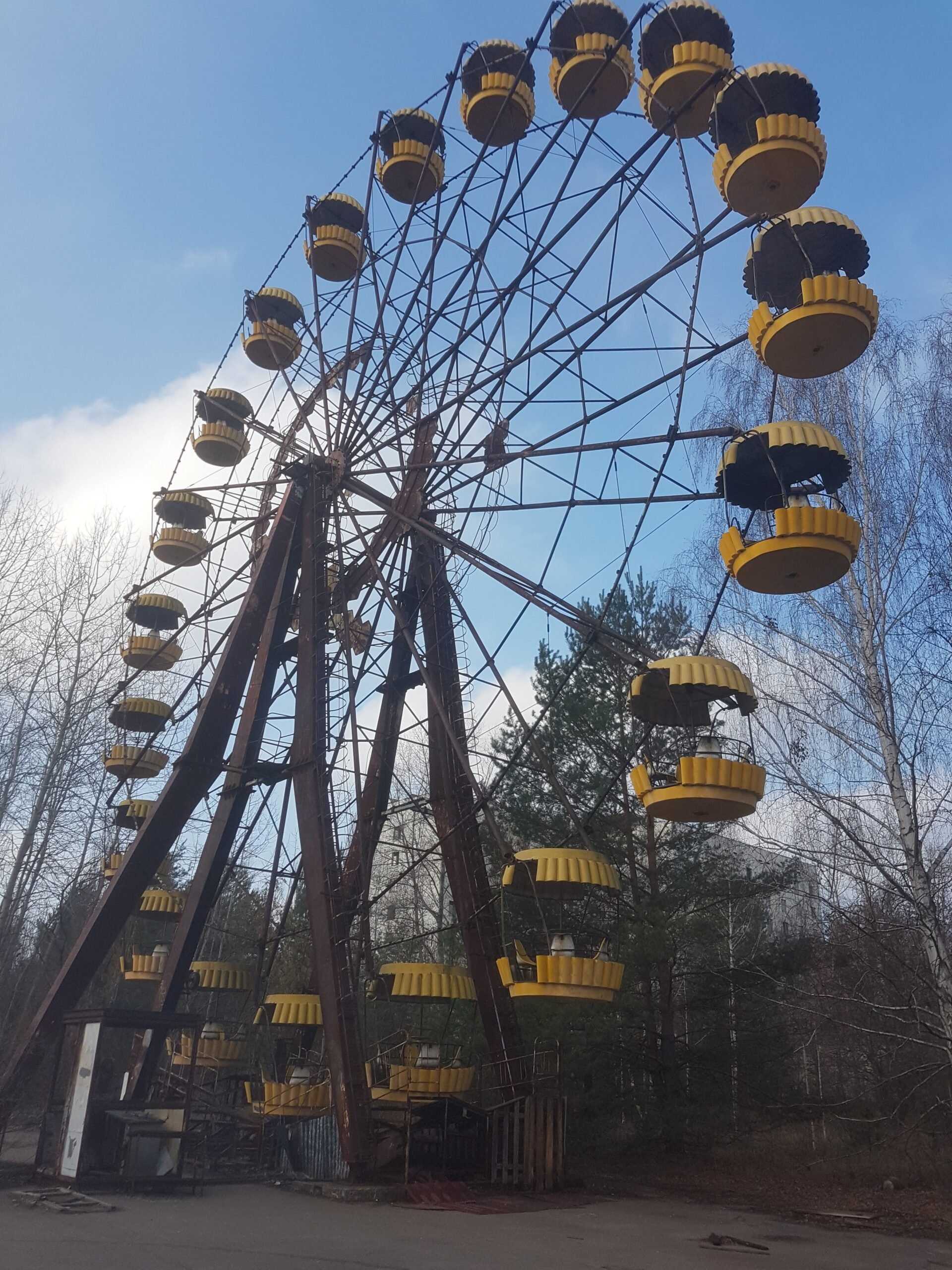 The Ferris wheel at Chernobyl.