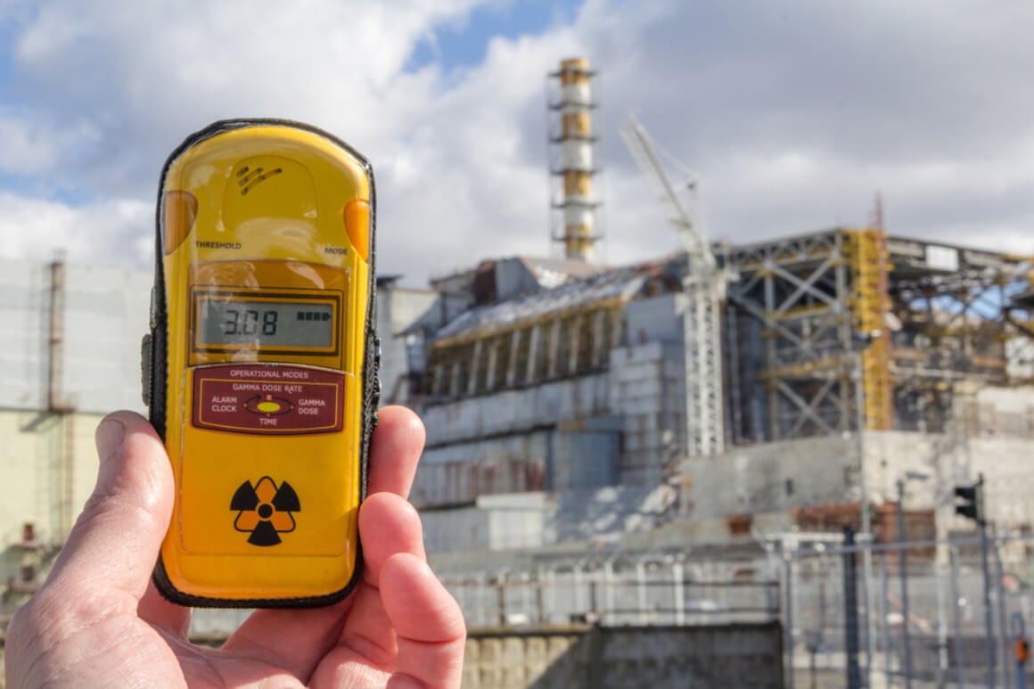 Dosimeter Chernobyl Ukraine