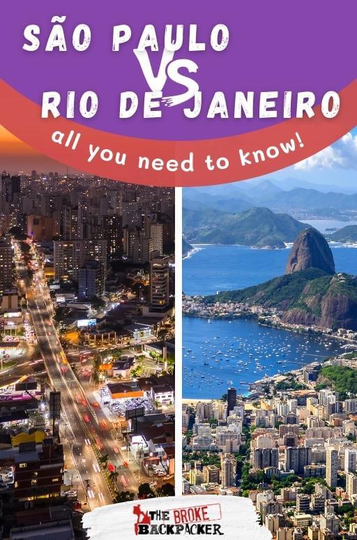 São Paulo vs Rio de Janeiro: The Ultimate Decision