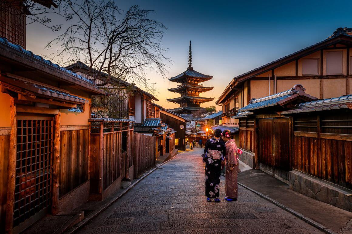 kimono Kyoto Japan 