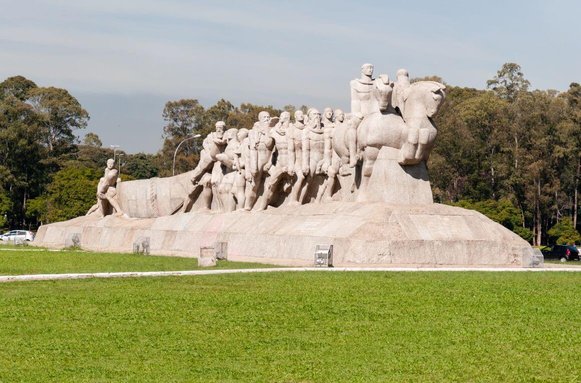 Bandeiras Monument Ibirapuera park São Paulo