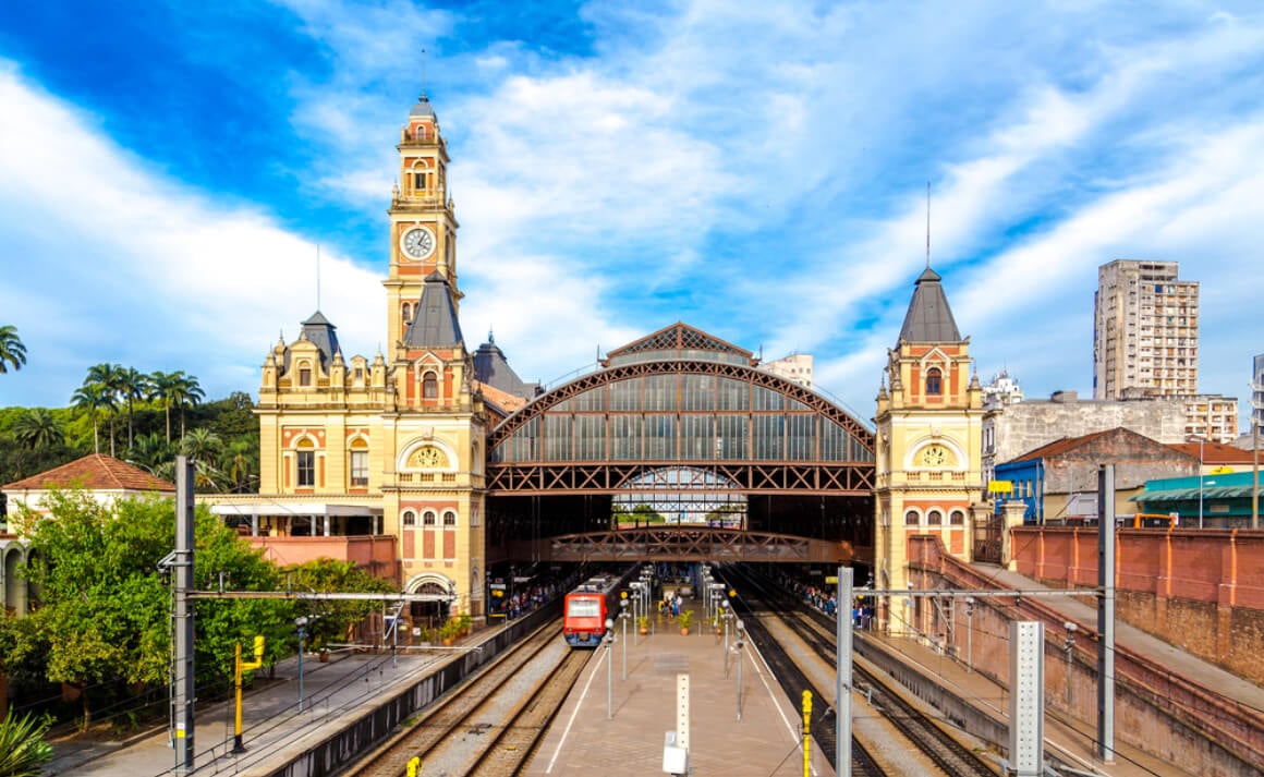 Luz Station in Sao Paulo