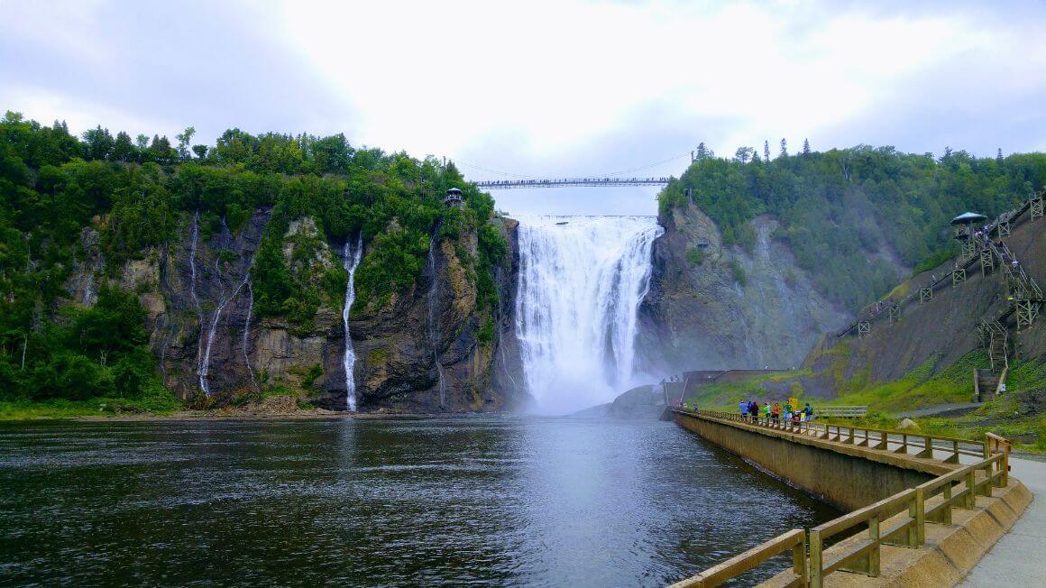 Montmorency Falls Park Quebec City