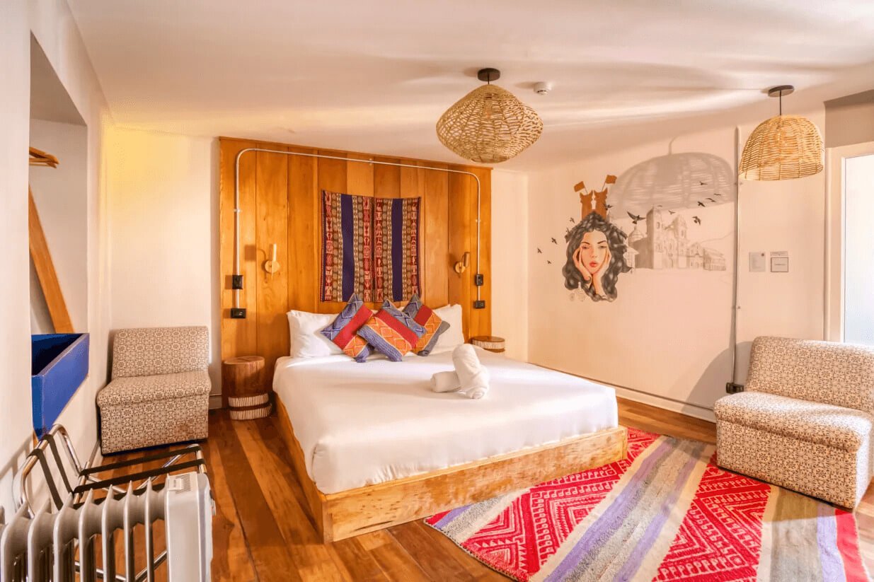 Selina is a community designed to inspire connections among travellers. Double Private room at Selina Saphi