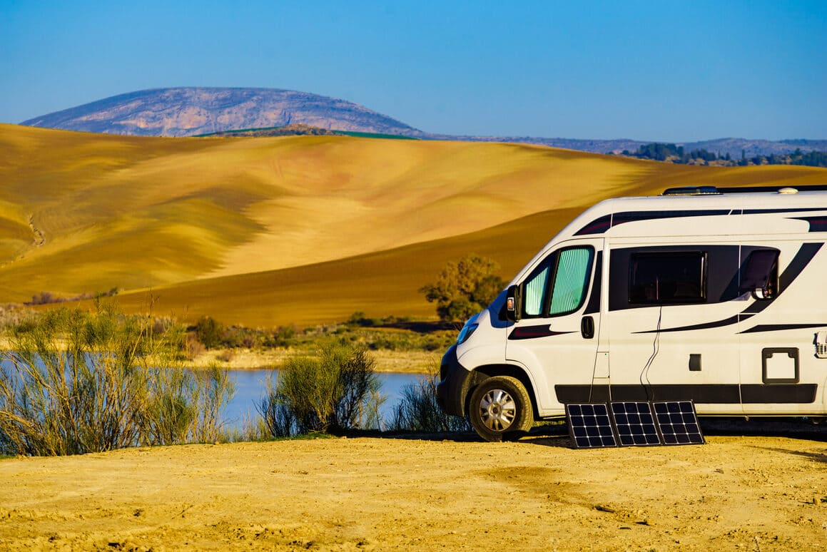 Spain Malaga Portable Solar Panel in RV