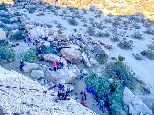 3 Day Women's Weekend Climbing, Camping, and Yoga Retreat in Joshua Tree National Park