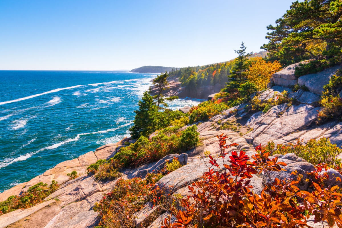 Acadia National Park Maine USA