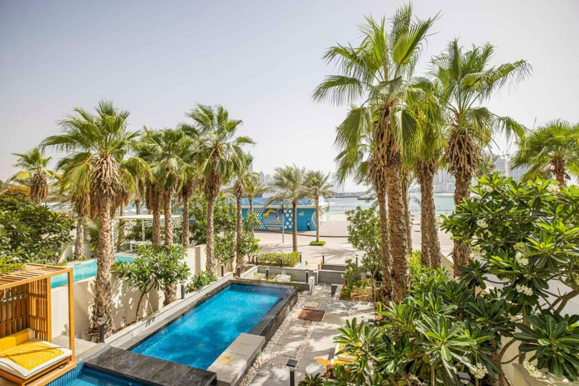 Five Palm Jumeira 3 Bed Villa on Beach