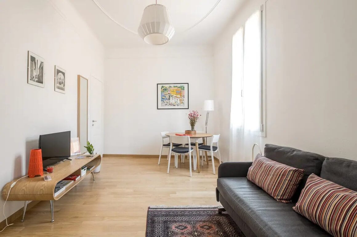 Minimalist Style Two Bedrooms Apartment Bologna Italy