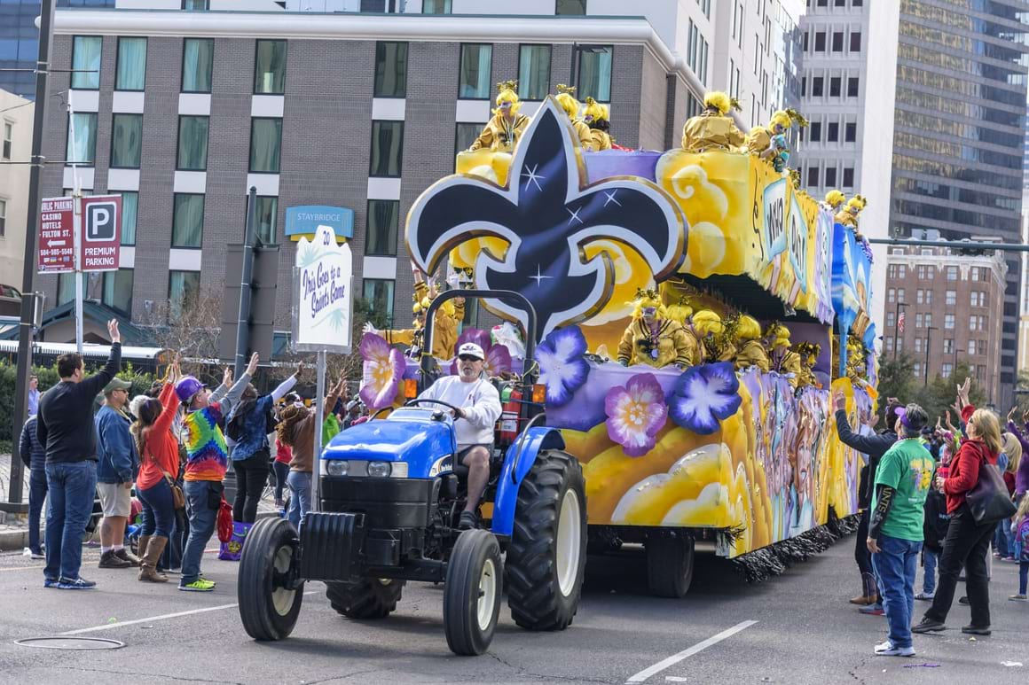 New Orleans Louisiana parade, best festivals in the world