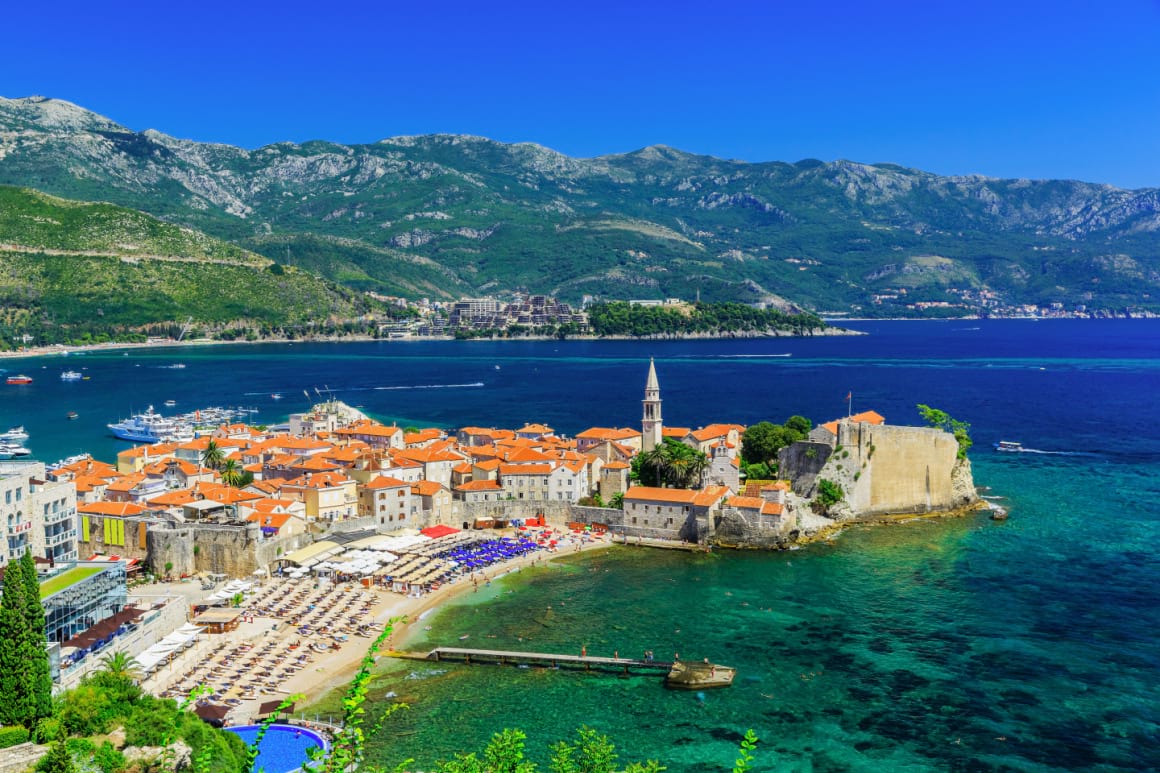 Old town Budva Montenegro