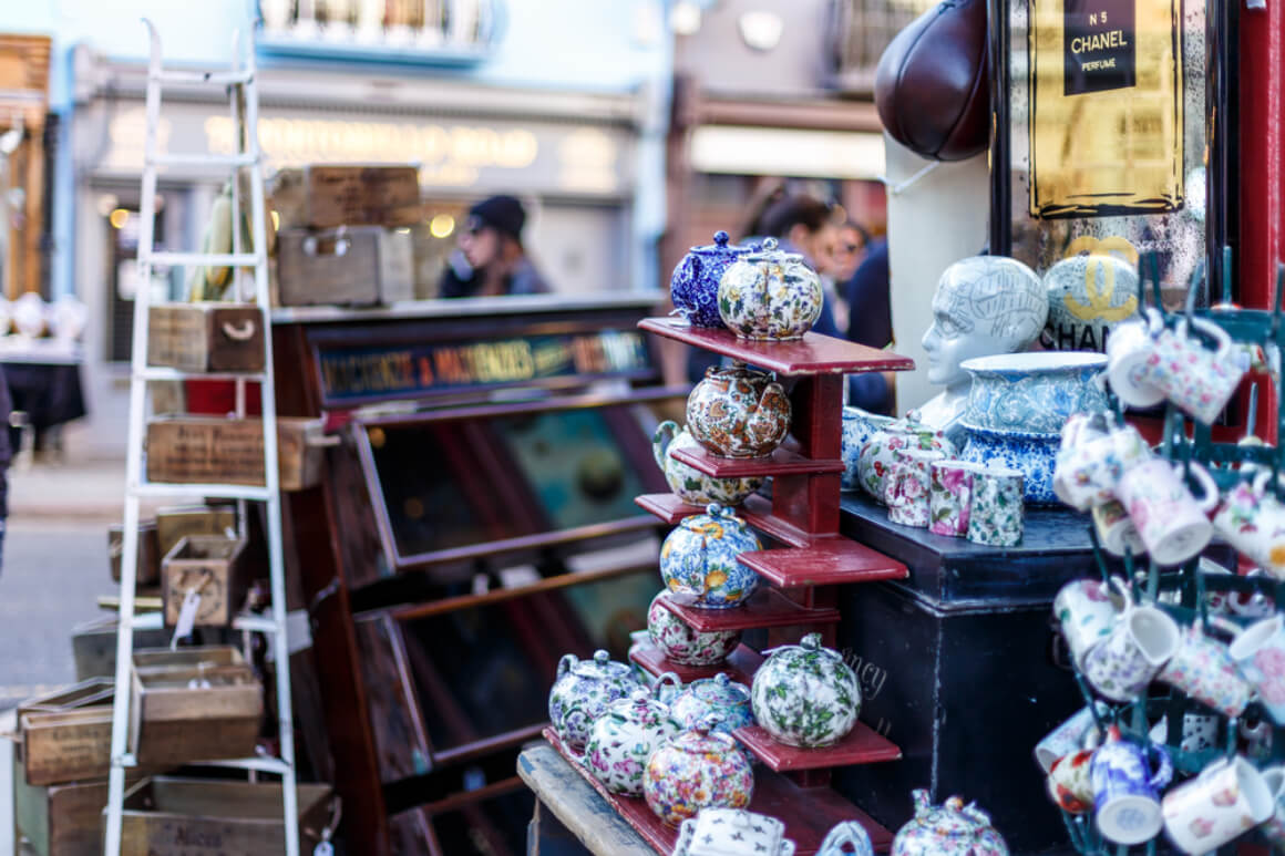 Vintage Souvenirs from Portobello Market