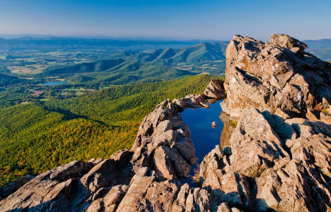 Shenandoah Valley and Blue Ridge Mountains