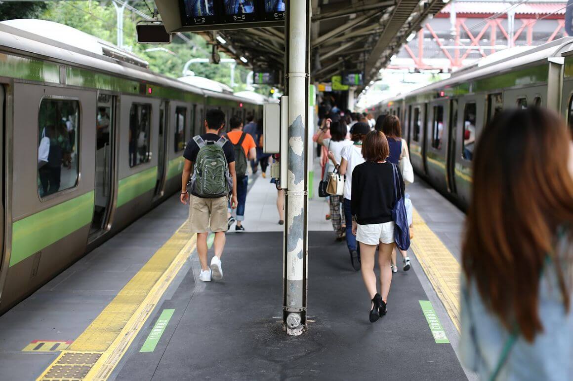 cheap train travel in Tokyo