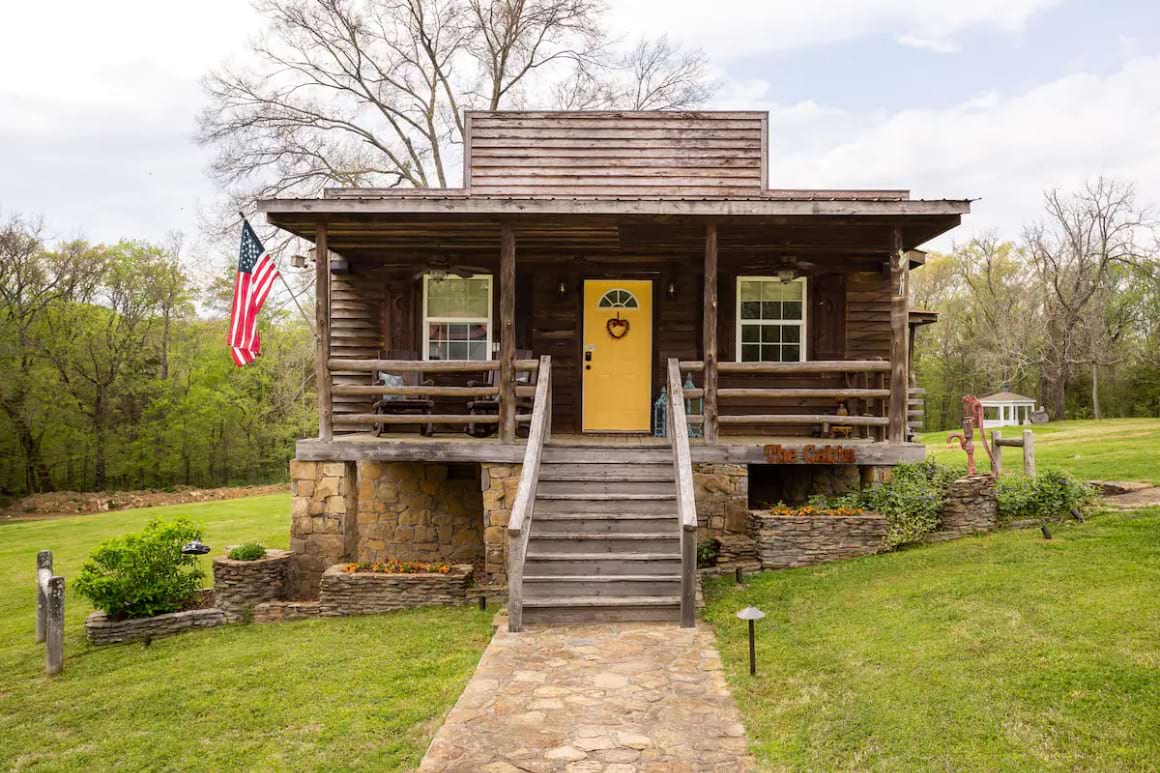 Traditional Log Cabin with Charming Interiors Adults Only