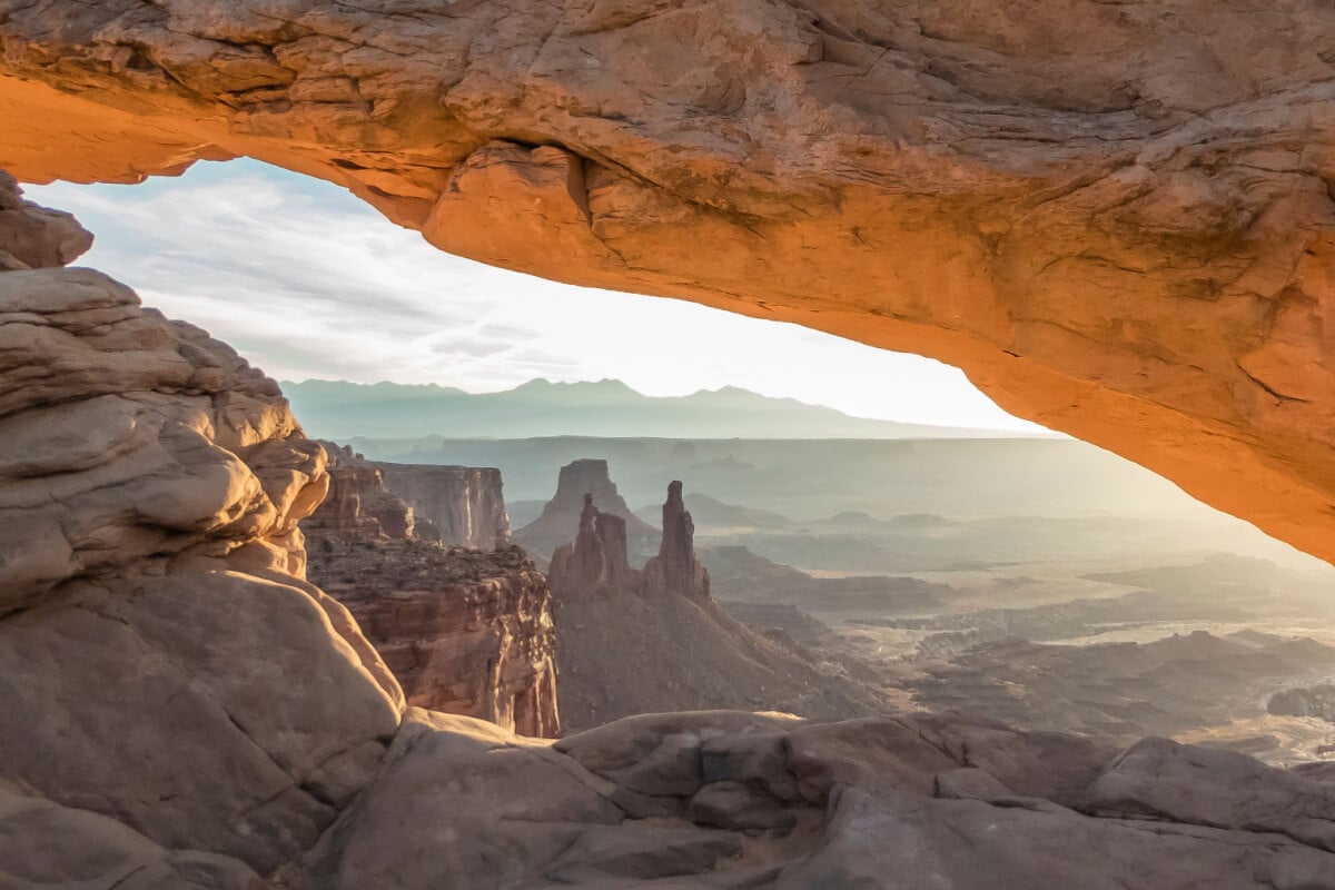 Arch in the Arches National Park, Utah