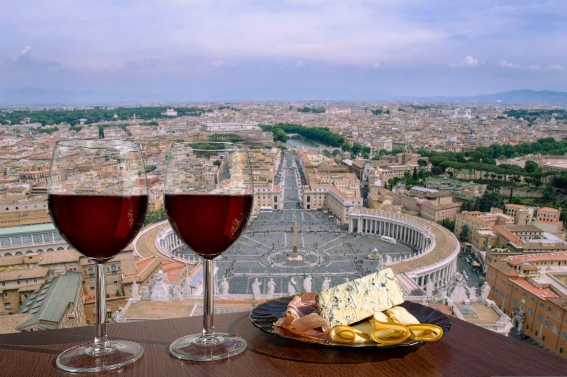 how much does alcohol cost in Rome
