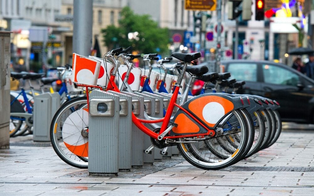 renting a bike in vienna, austria