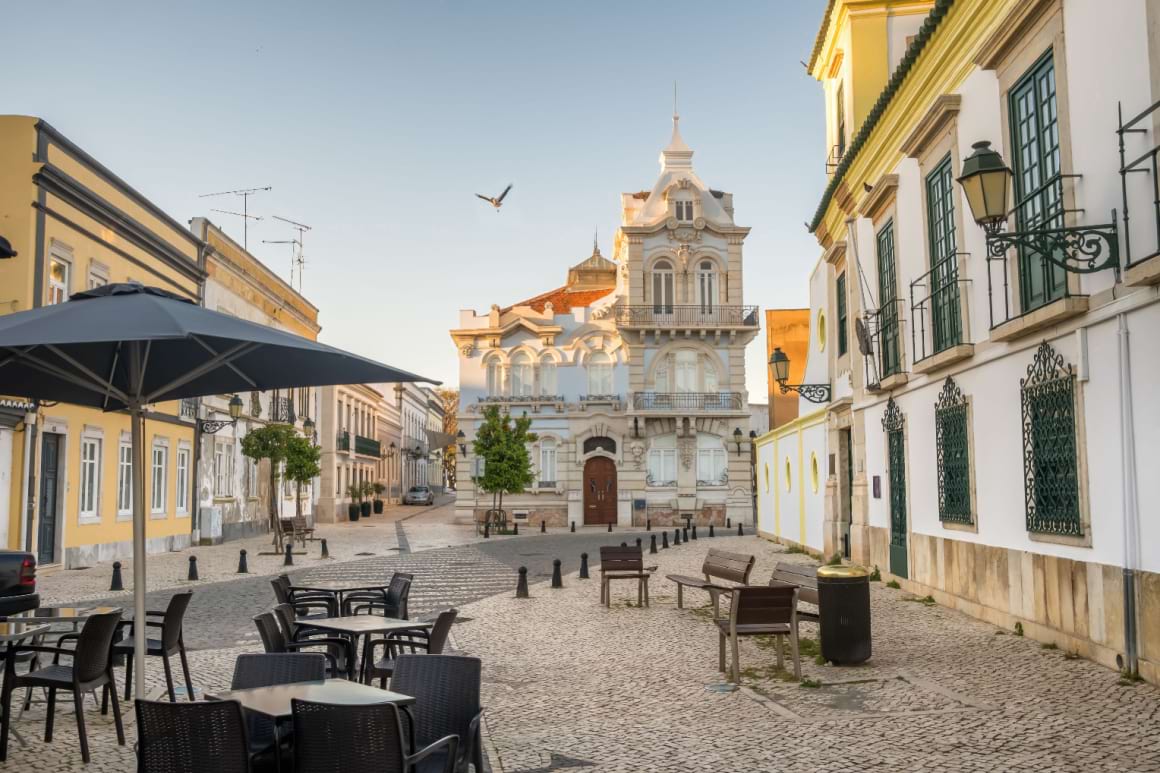 Old Town Faro Portugal