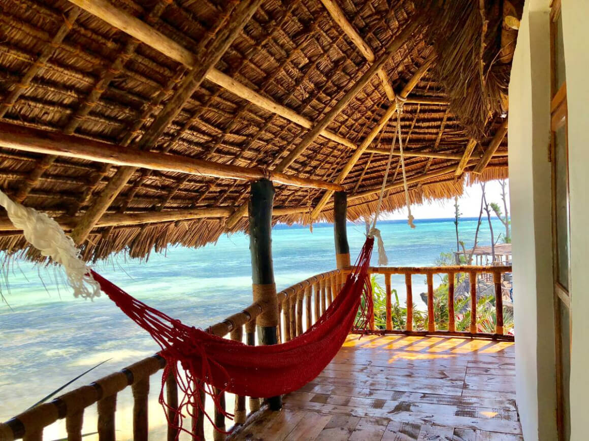 Room in a Charming Wooden Lodge by the Sea Zanzibar