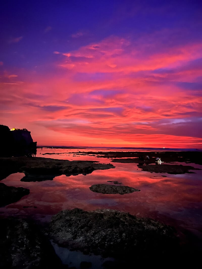 Sunset in Uluwatu