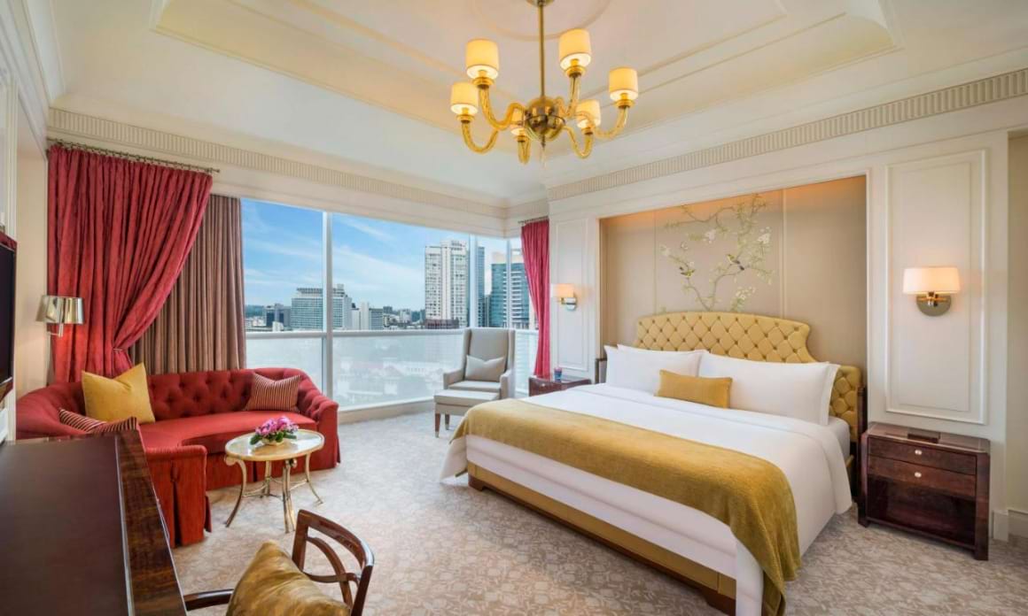 The St Regis Singapore suite.