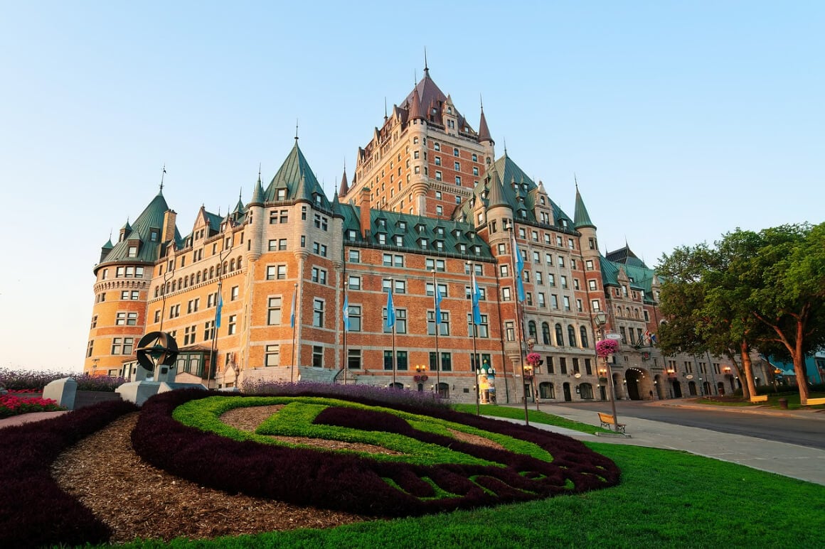 Chateau Frontenac Quebec city Canada