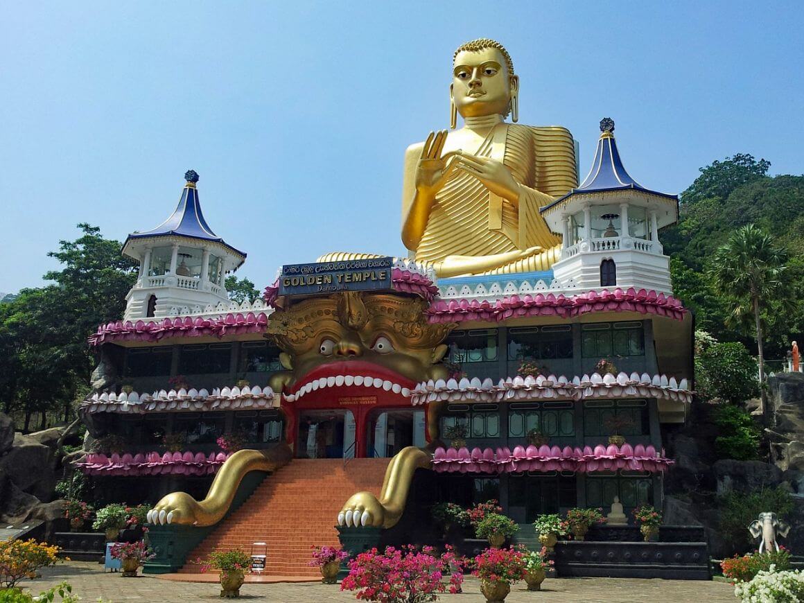 Dambulla Sri Lanka Golden Temple