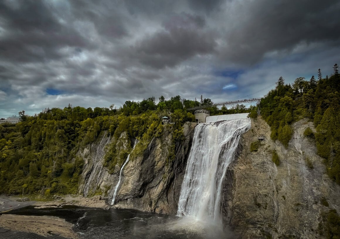 Montmorency Falls Quebec city Canada