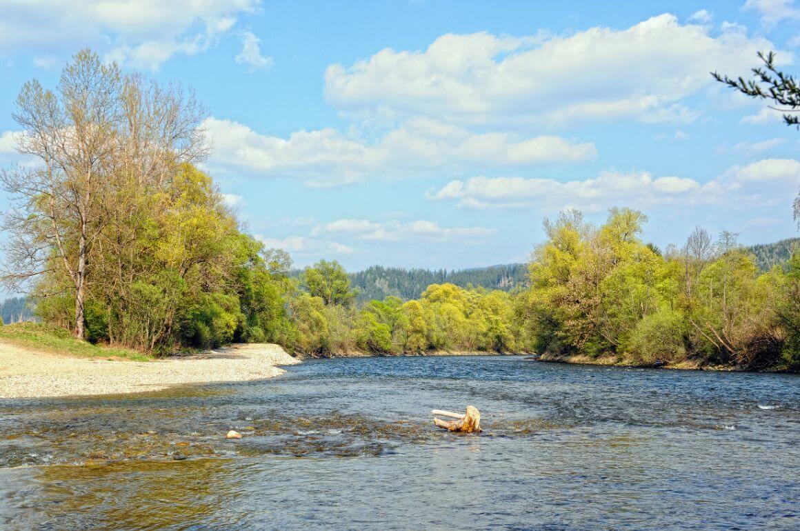 Mura River Austria