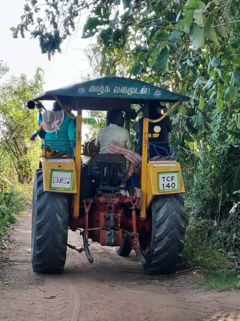 Ride a Tractor Through Narayanapuram Village