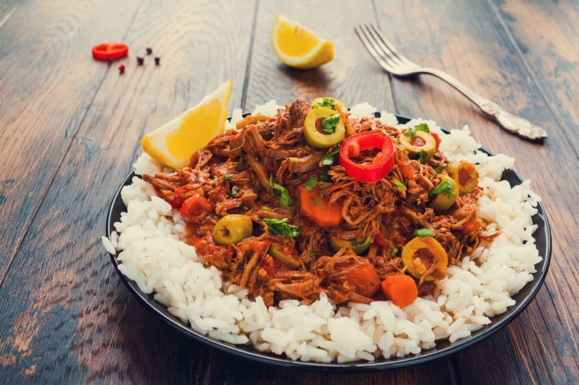 Ropa Vieja Cuba dish 