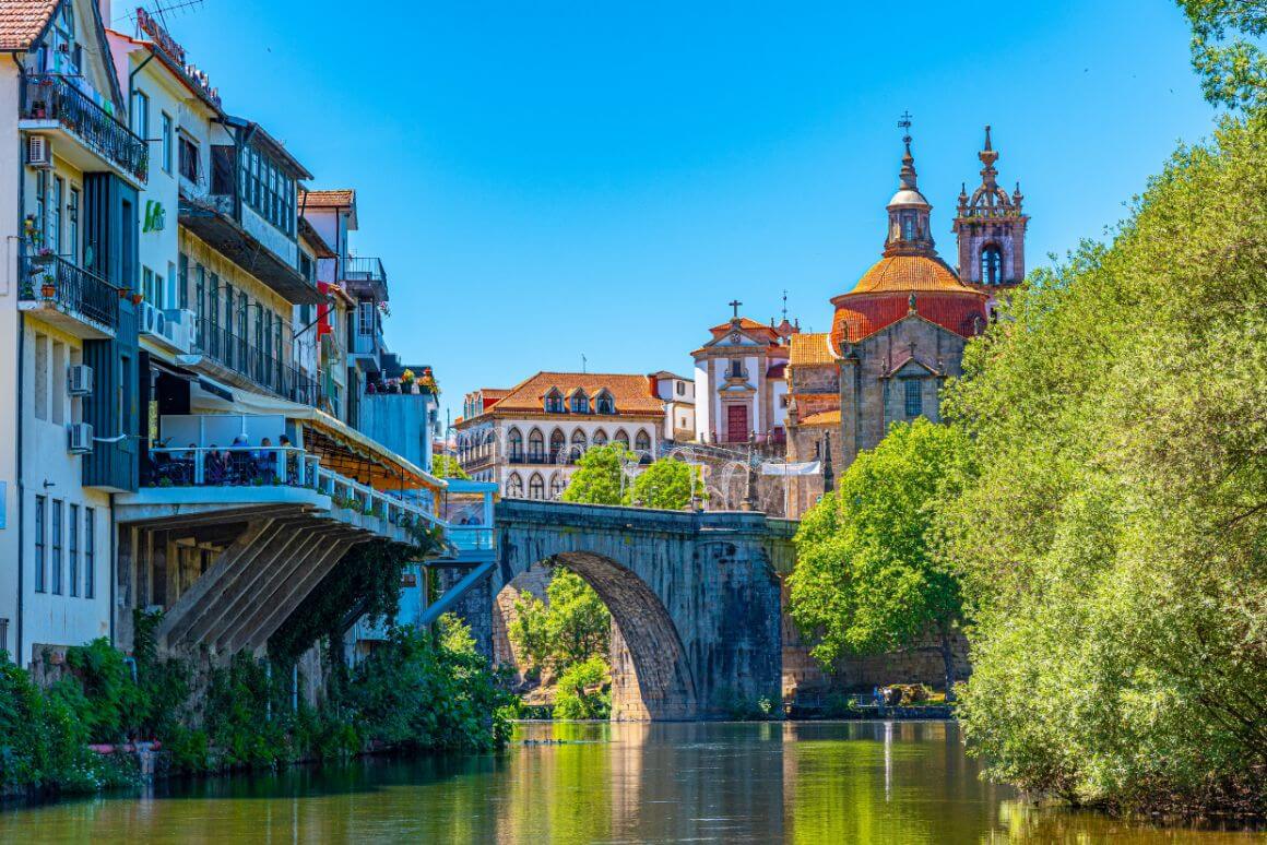 Sao Goncalo Bridge Amarante Portugal