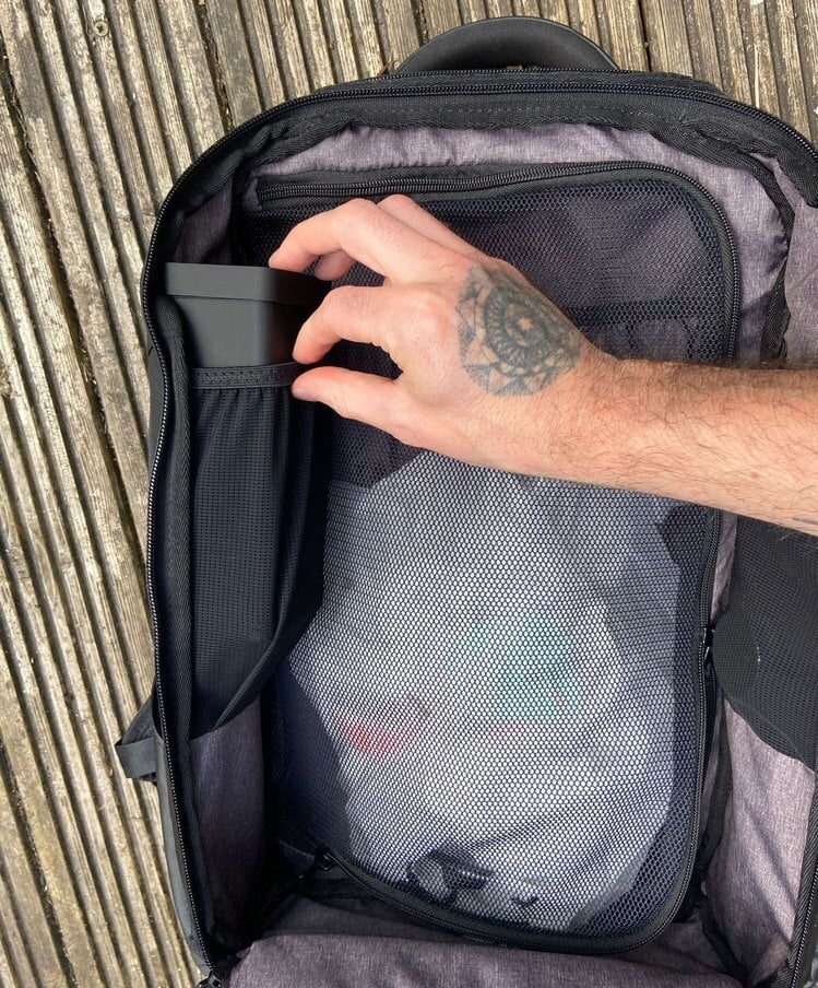 Inside the Nomatic 17L Travel Pack