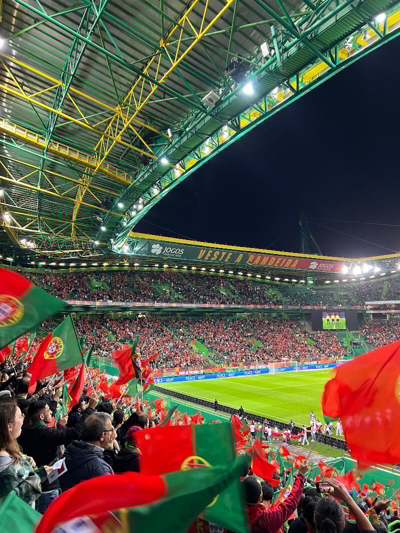 Portugal Football game