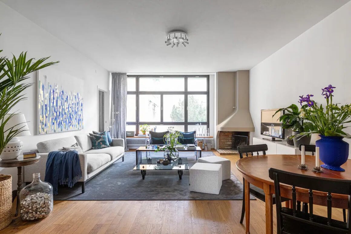 Airy apartment Terrace Stockholm