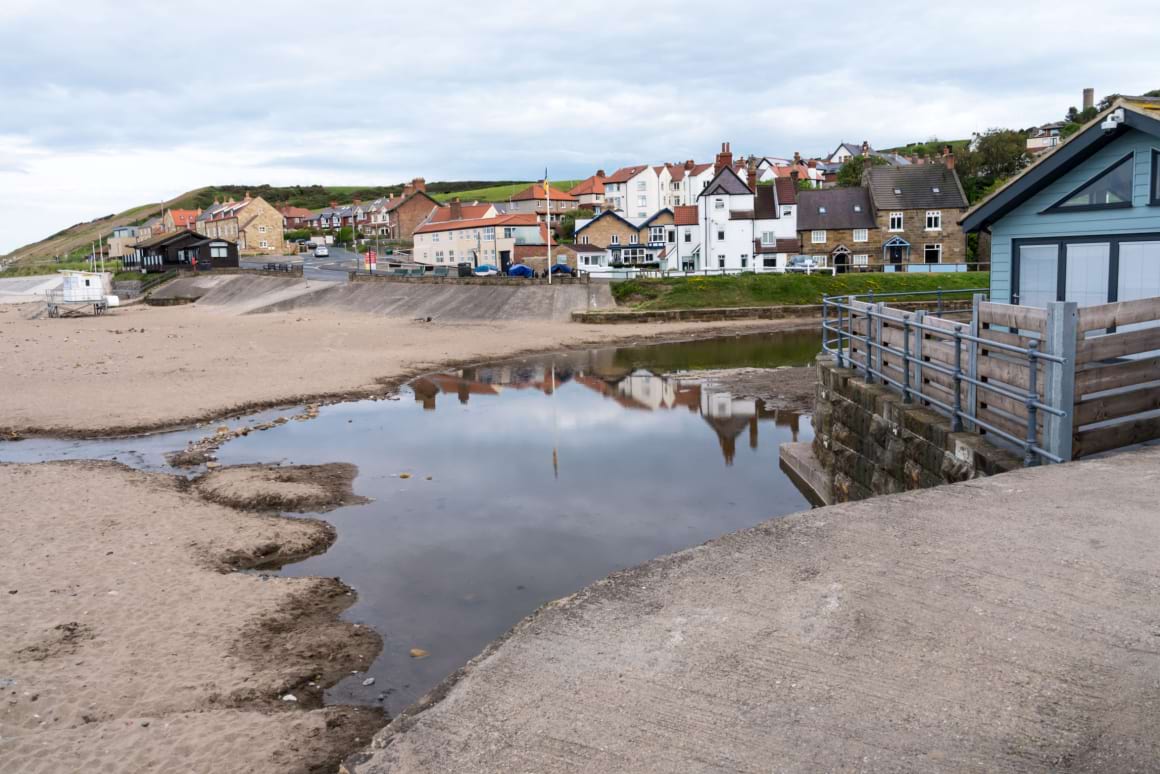 Coastline at Sandsend