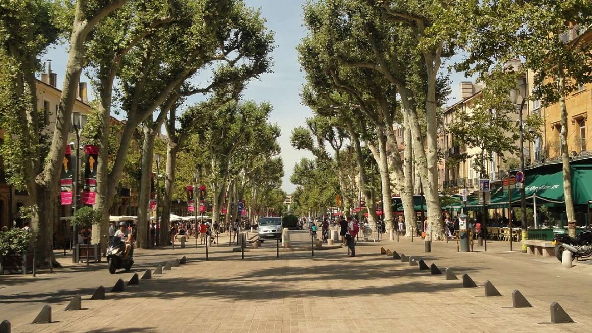 Cours Mirabeau Aix en Provence