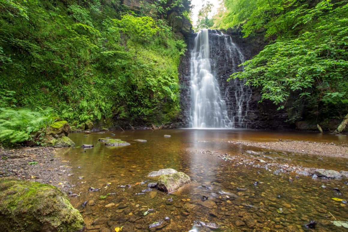 Falling Foss Waterfall Tea Garden