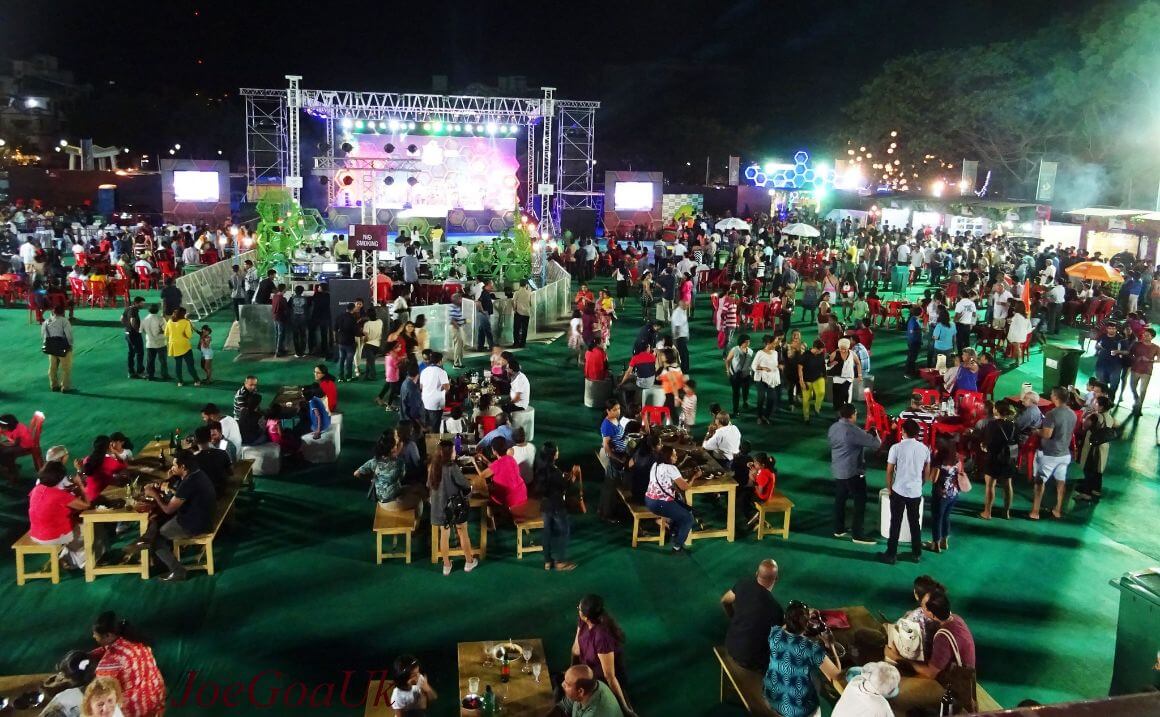 People gathered in Grape Escapade Goa