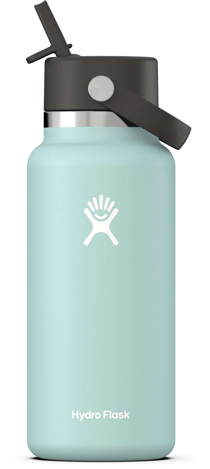 Hydro Flask Wide Mouth Vacuum Water Bottle with Flex Straw Cap