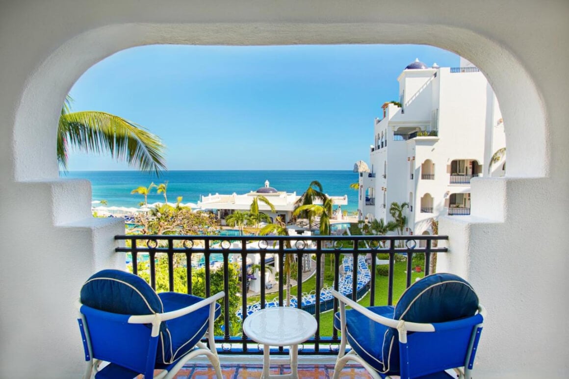 Balcony view from Pueblo Bonito Los Cabos Blanco Beach Resort