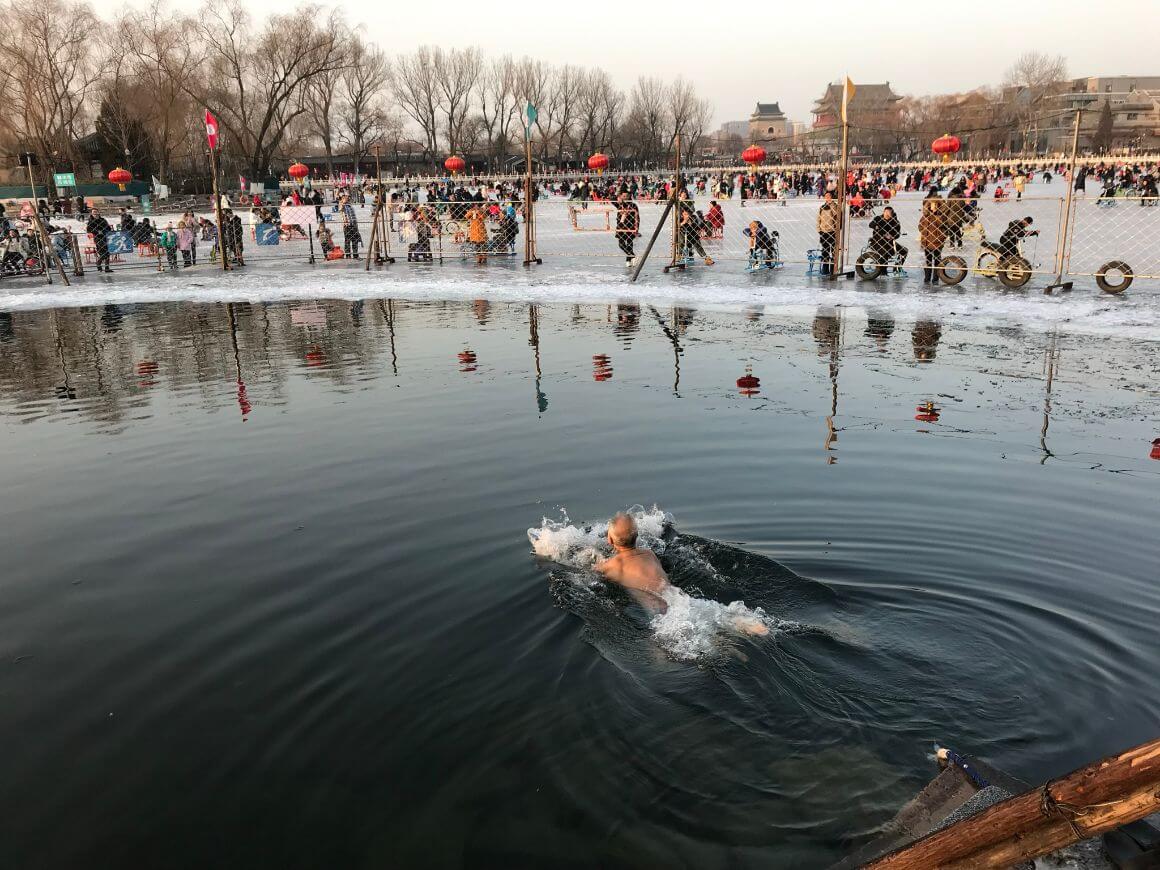 Ice Swimming Beijing