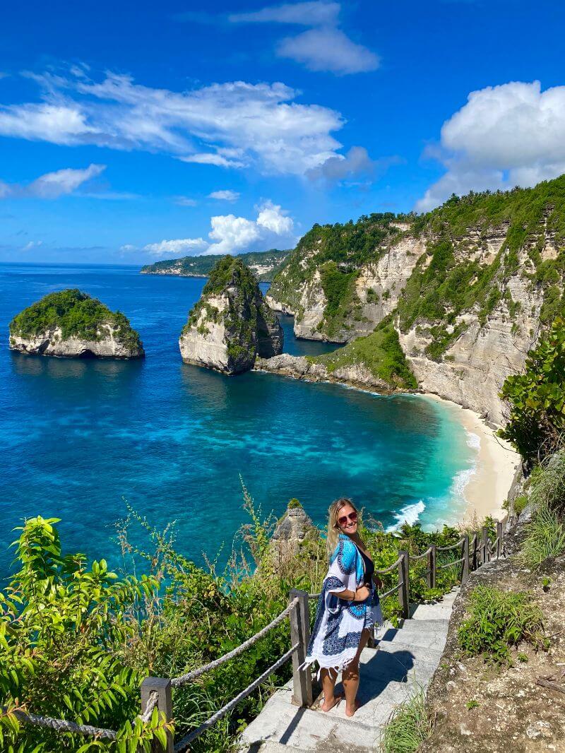 Diamond Beach in Nusa Penida